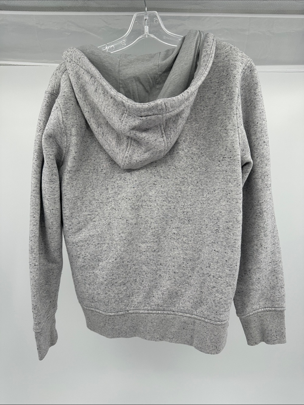 Carhartt Women’s Heather Light Gray Zip-Up Hoodie - Picture 2 of 4